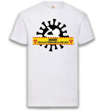 Junggesellenshirts.de Herrenshirt S / Weiß JGA Shirt Bräutigam "Danger"