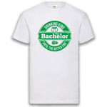 Junggesellenshirts.de Herrenshirt S / Weiß JGA Shirt Bräutigam "Drinking King"