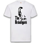 Junggesellenshirts.de Herrenshirt S / Weiß JGA Shirt Bräutigam "The Bräutigam"