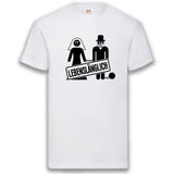 Junggesellenshirts.de Herrenshirt S / Weiß JGA Shirt "Lebenslänglich"
