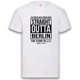 Junggesellenshirts.de Herrenshirt S / Weiß JGA Shirt "Straight Outta"