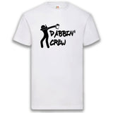 Junggesellenshirts.de Herrenshirt S / Weiß JGA Shirt Team "Dabbin' Crew"