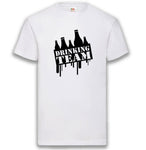 Junggesellenshirts.de Herrenshirt S / Weiß JGA Shirt Team "Drinking Team"