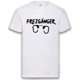 Junggesellenshirts.de Herrenshirt S / Weiß JGA Shirt Team "Freigänger"