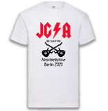 Junggesellenshirts.de Herrenshirt S / Weiß JGA Shirt Team "JGA Rock Abschiedstour"