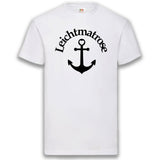 Junggesellenshirts.de Herrenshirt S / Weiß JGA Shirt Team "Leichtmatrose"