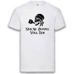 Junggesellenshirts.de Herrenshirt S / Weiß JGA Shirt Team "Nur Ne Buddel Voll Rum"