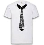 Junggesellenshirts.de Herrenshirt S / Weiß JGA Shirt Team "Suit Up"