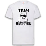 Junggesellenshirts.de Herrenshirt S / Weiß JGA Shirt Team "Team Hangover"