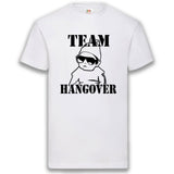 Junggesellenshirts.de Herrenshirt S / Weiß JGA Shirt Team "Team Hangover"