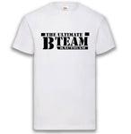 Junggesellenshirts.de Herrenshirt S / Weiß JGA Shirt Team "The Ultimate B-Team"