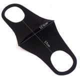 Junggesellenshirts.de Masken Maske BW schwarz "Mrs."