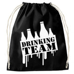 Junggesellenshirts.de Stuff Bag JGA Stuff Bag "Drinking Team"