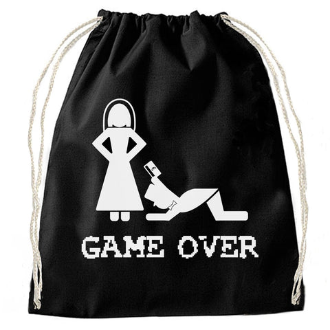 Junggesellenshirts.de Stuff Bag JGA Stuff Bag "Game Over"