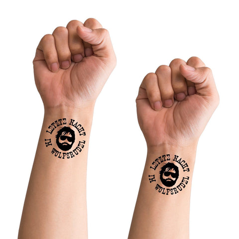 Junggesellenshirts.de Tattoo Wolfsrudel Tattoo