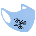 Maske BW 3 Farben "Bride To Be" - Junggesellenshirts.de